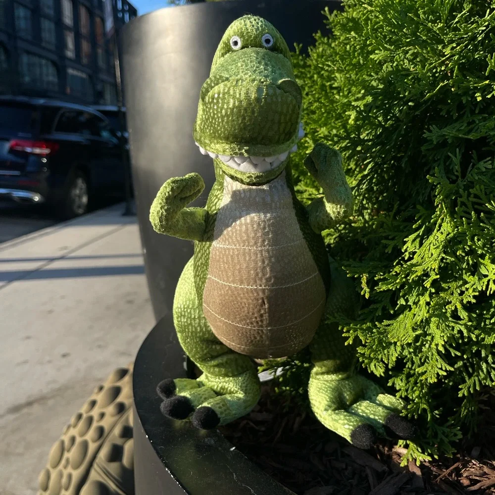 Talking Trex Toy Story Green Dinosaur Plush Toy - Picture 8 of 9